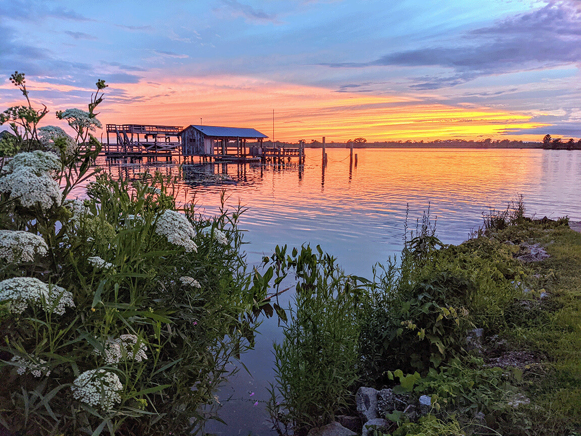 "Sunrise Docks" by Anna Minner