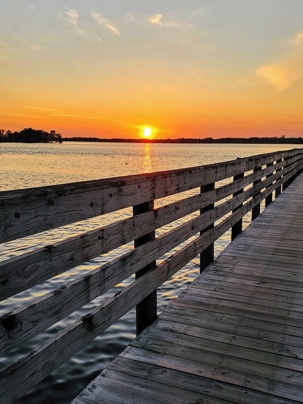 "Dock at Sunset" by Anna Minner