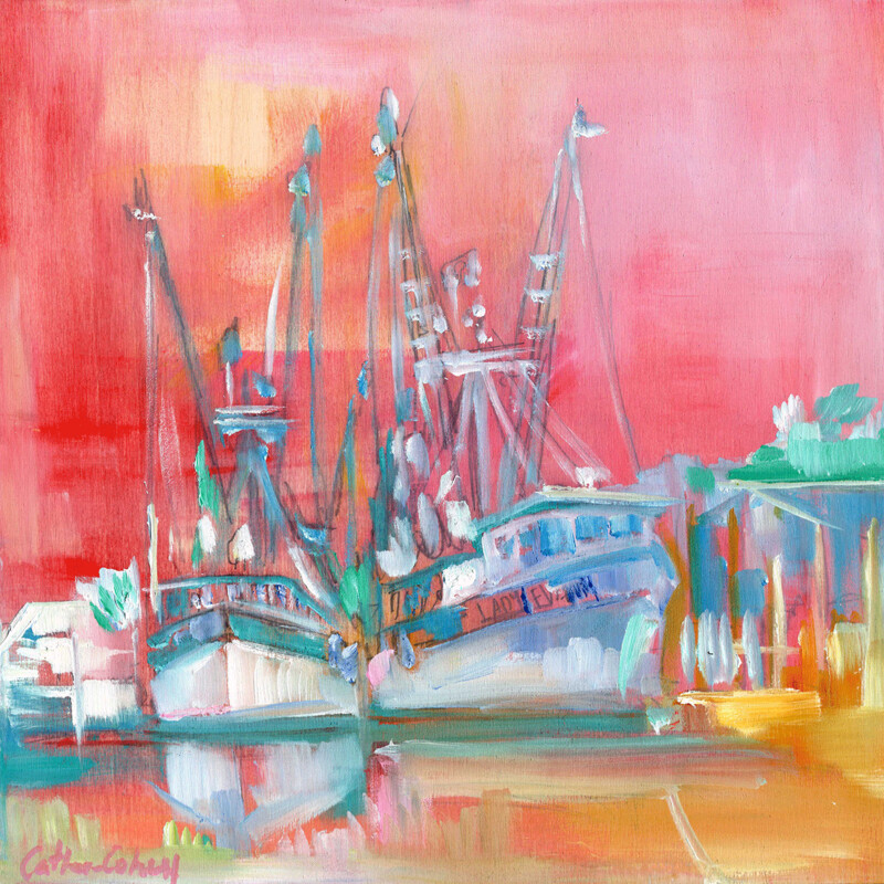 "Shrimpboats" by Danielle Cather-Cohen
