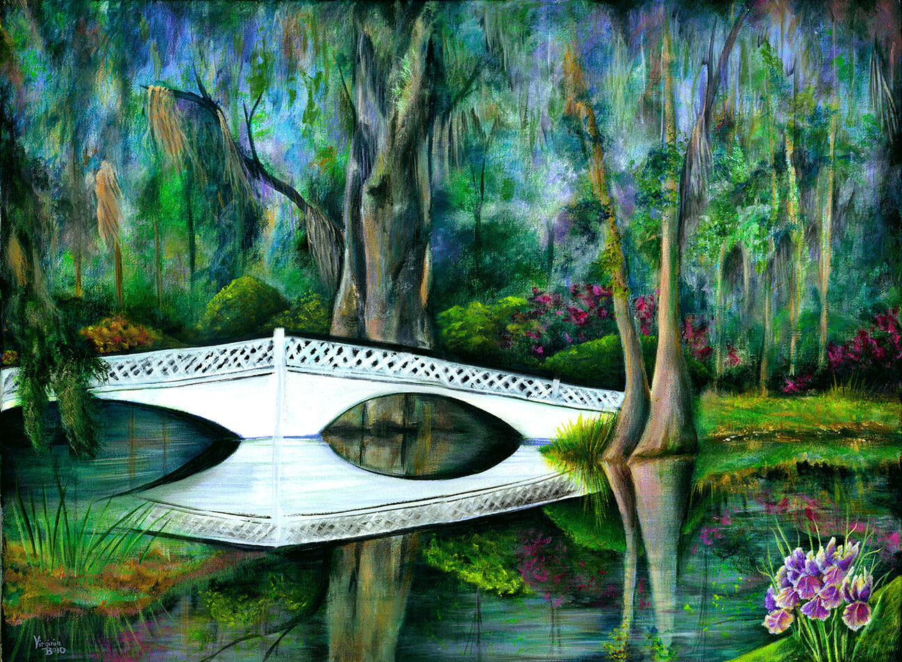 "Garden Bridge" by Virginia Bond
