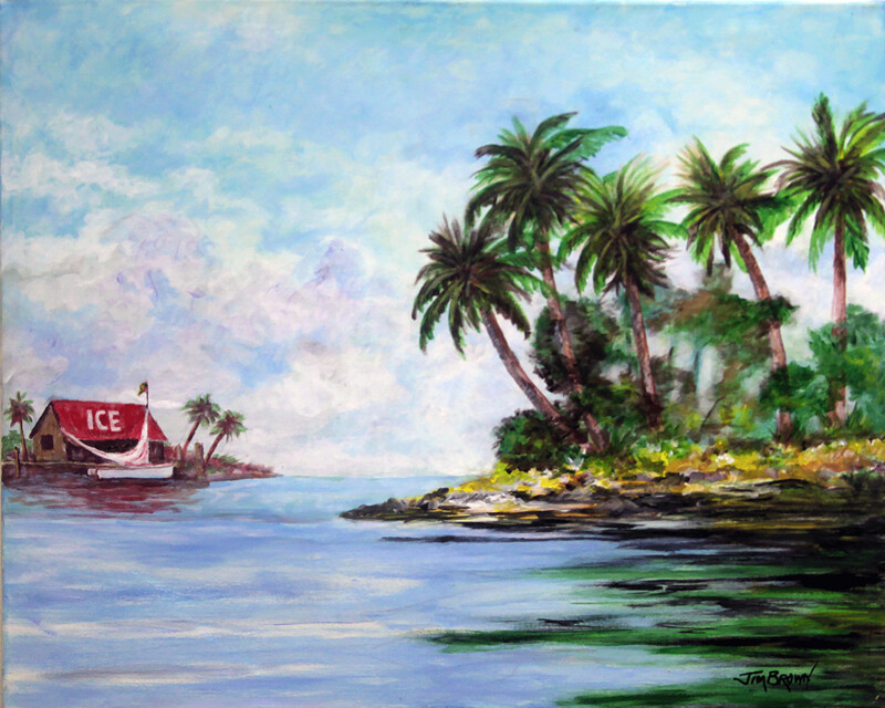 "Ice House Cove" by Jim Brown