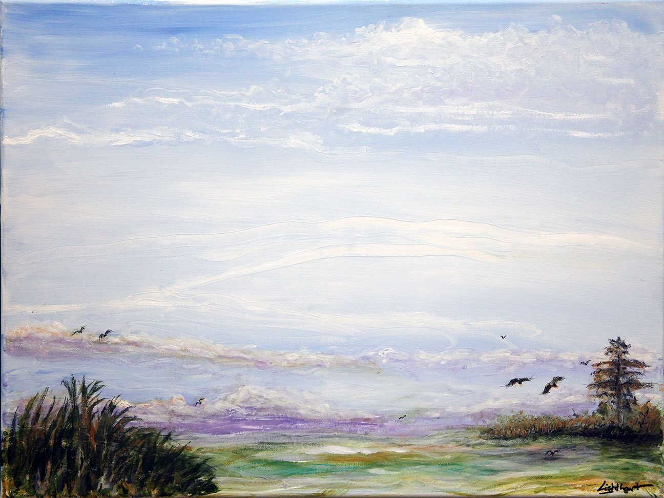 "Big Sky Marsh" by Bob Lighthart