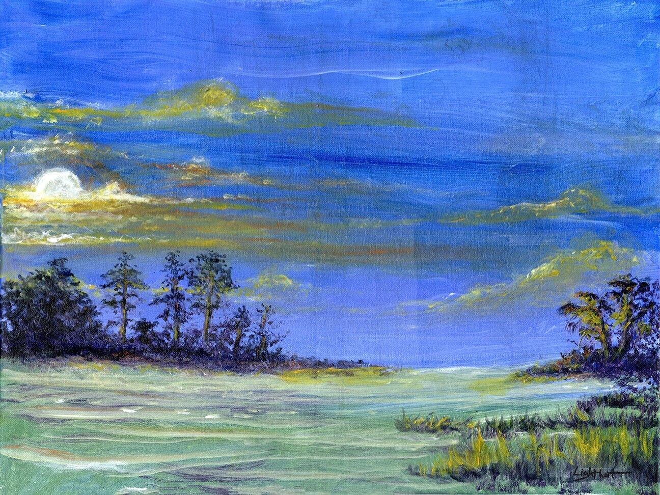 "Marsh At Dusk" by Bob Lighthart