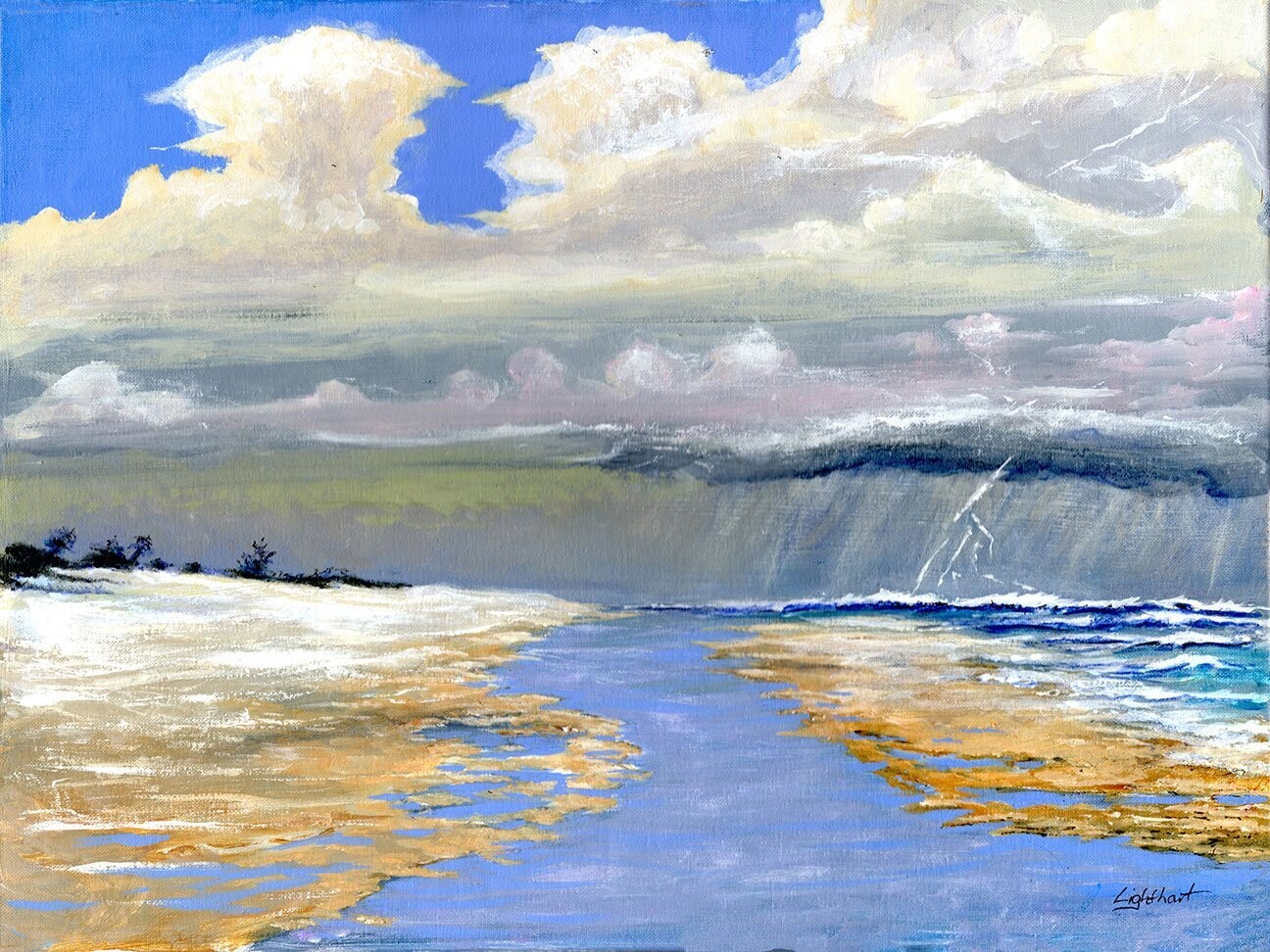 "Arrival of Hugo" by Bob Lighthart