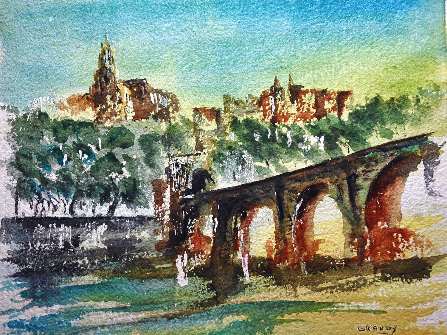 "Bridge to Avignon" by Andrew Mance