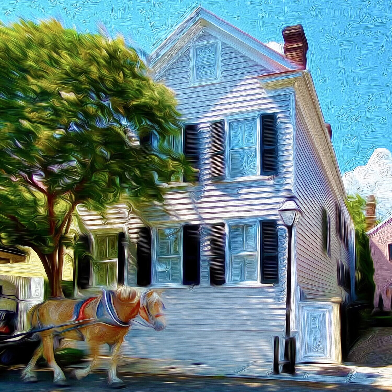"Horse and Home" by Mark Baratto