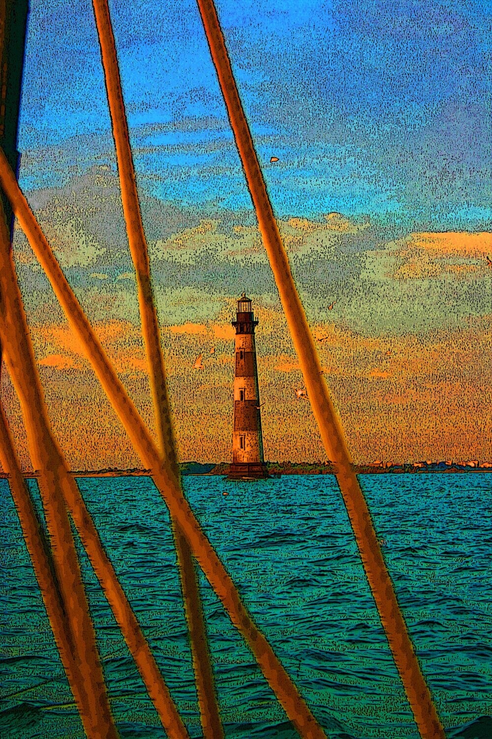 "Morris Island Lighthouse" by MFox