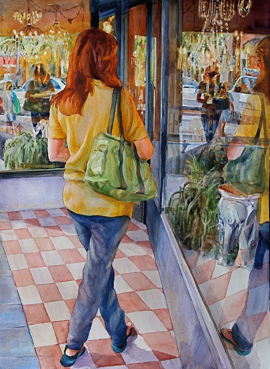 "Shopping Reflections" by Carolyn Epperly