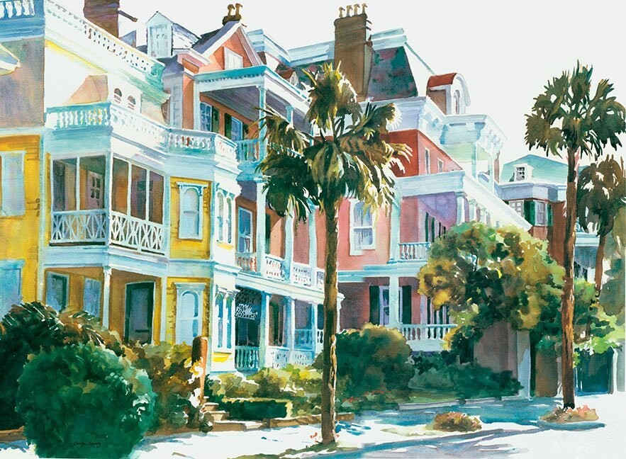 "Charleston South Battery" by Carolyn Epperly
