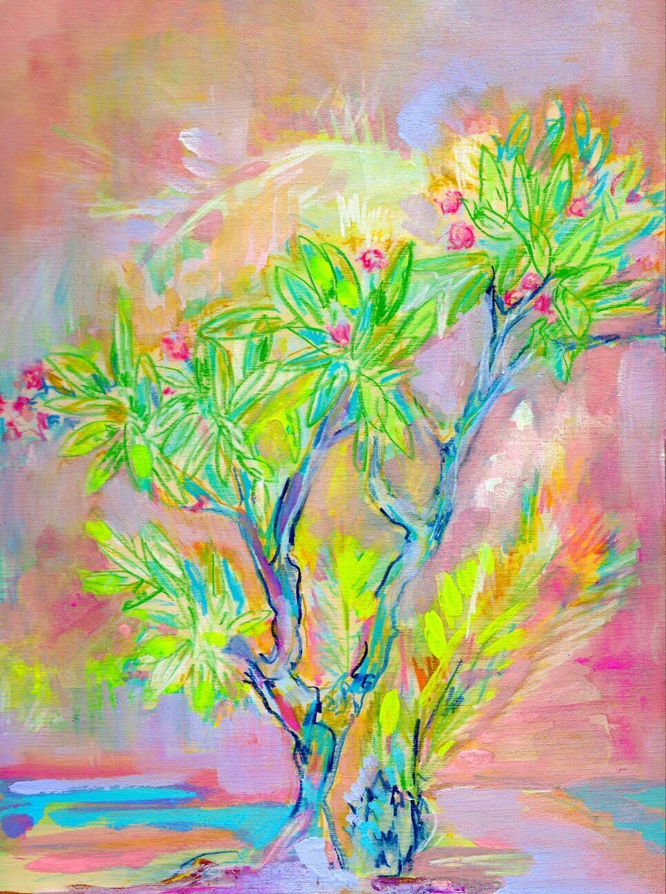 "Iguana Tree" by Danielle Cather-Cohen