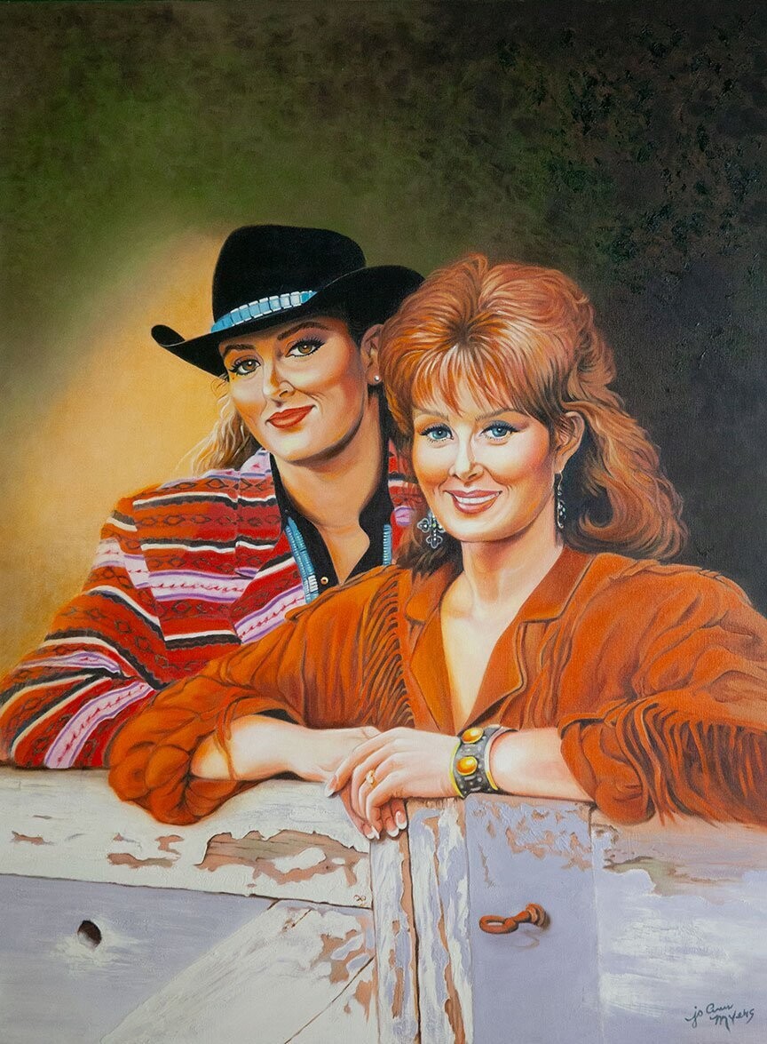 "Winona and Naomi Judd" by JoAnn Myers