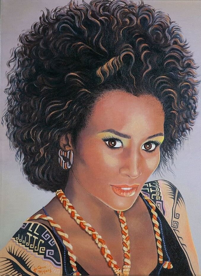 "Supermodel Beverly Johnson" by JoAnn Myers