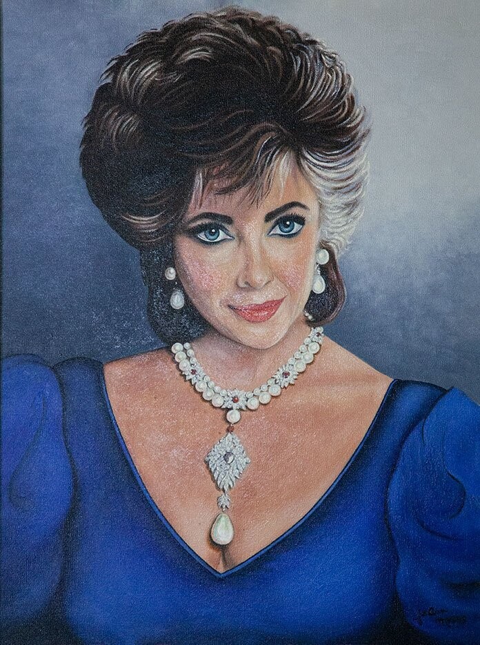 "Elizabet Taylor" by JoAnn Myers