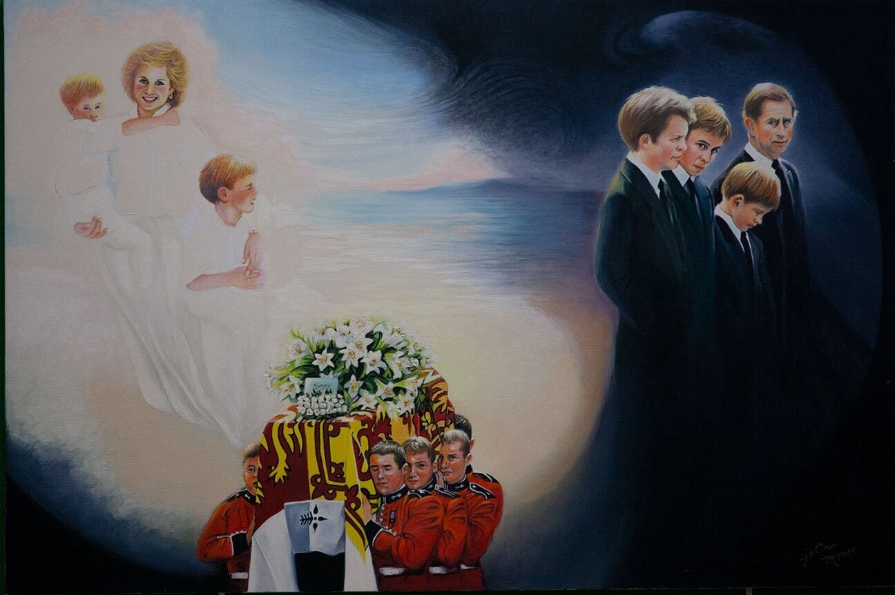 "Princess Diana Funeral" by JoAnn Myers