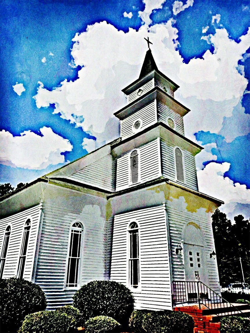 "Lowcountry Church" by David Johnson