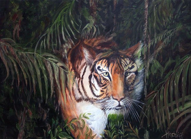 "Tiger" by Esther Hinchliff Smith