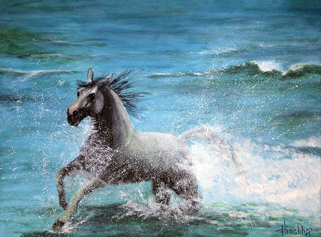 "Spirit of the Horse-Morgan" by Esther Hinchliff Smith