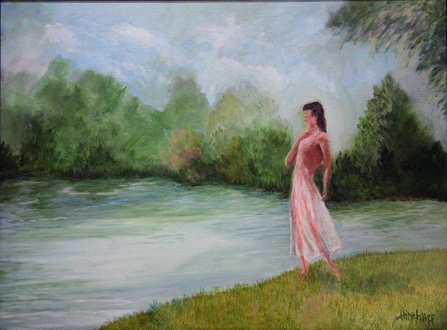 "Memories Live Here" by Esther Hinchliff Smith