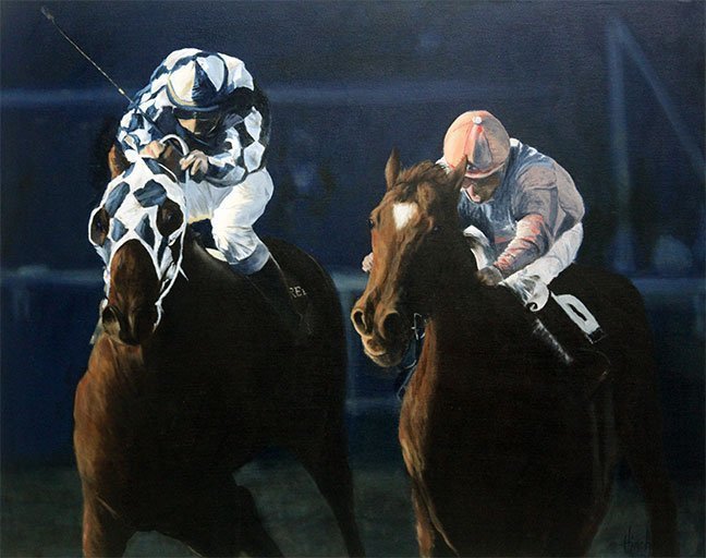 "Neck to Neck" by Esther Hinchliff Smith