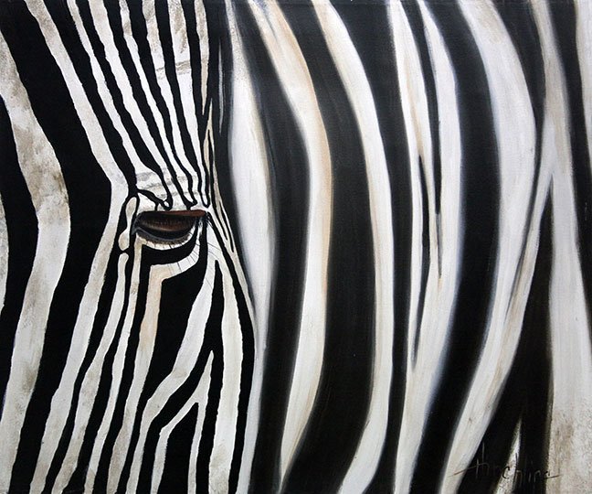 "Can't Keep a Zebra" by Esther Hinchliff Smith