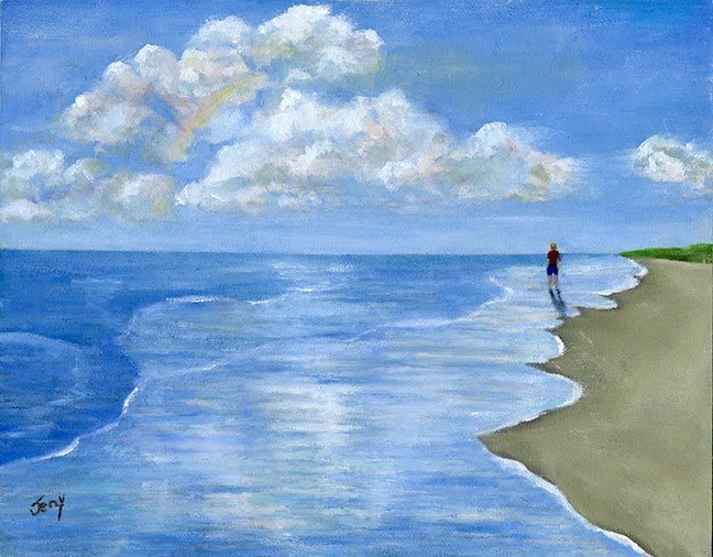 "Beach Stroll" by Jeny Jeny McCullough