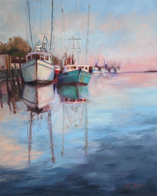 "Darien Dock"by John Albrecht."
