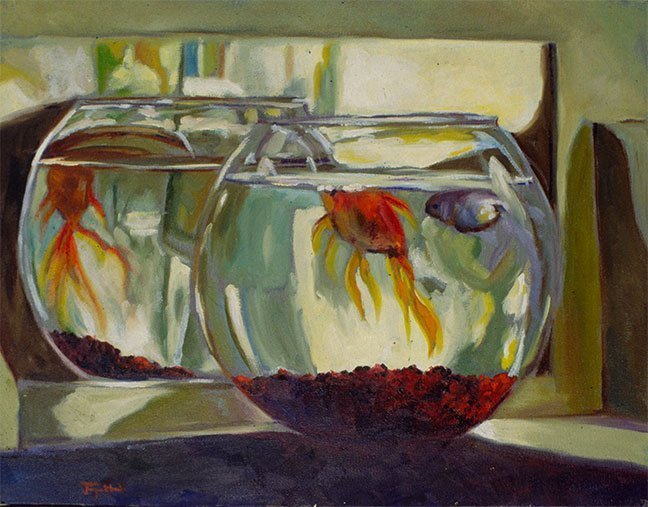 "Goldfish Bowls" by Joyce Hall