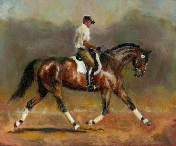 "Dressage" by Joyce Hall