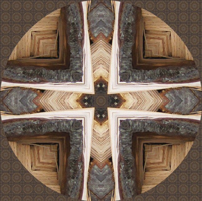 "Woodpile-5" by Paula Caldwell