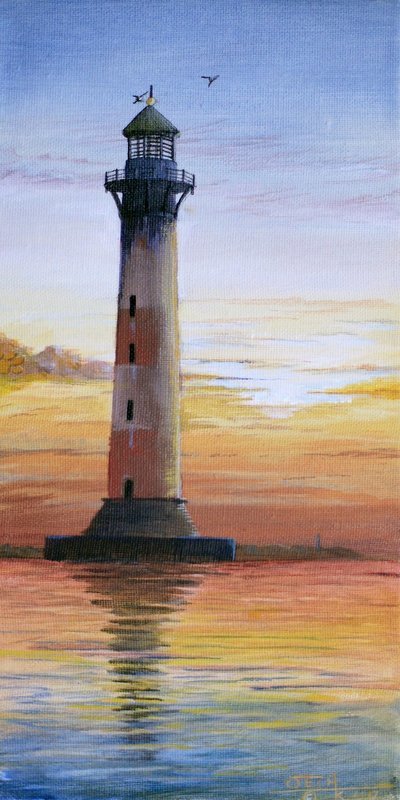 "Morris Island Sunrise" by Seth Kimble
