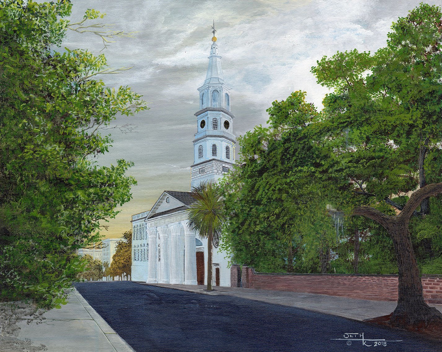 "St Michaels Charleston" by Seth Kimble