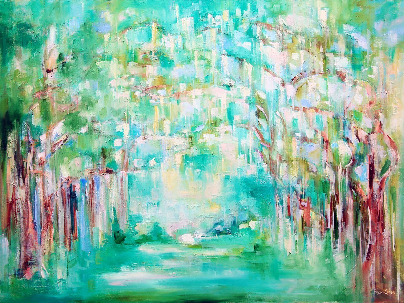 "Springtime Wedding" by Danielle Cather-Cohen