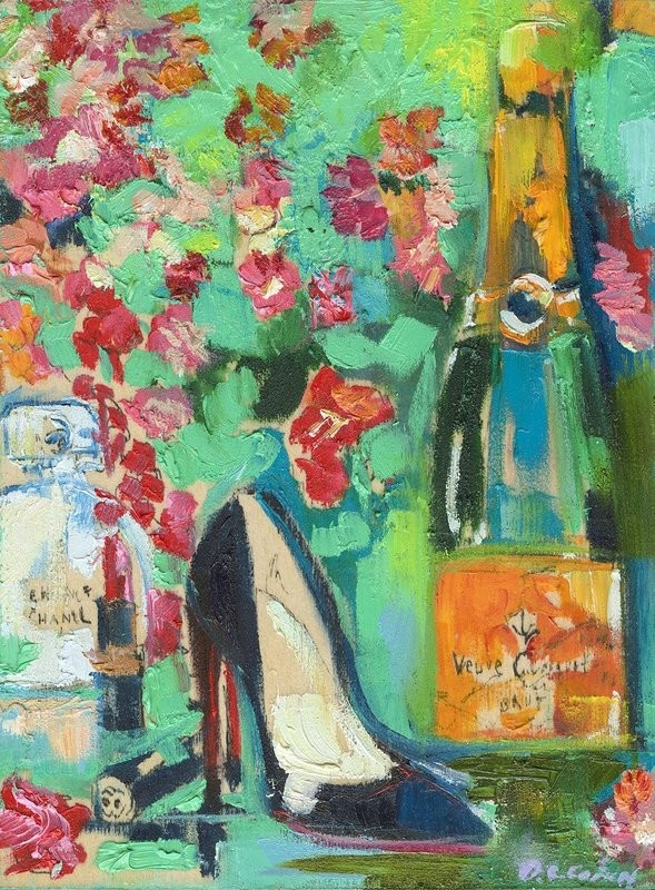 "Veuve Shoe" by Danielle Cather-Cohen