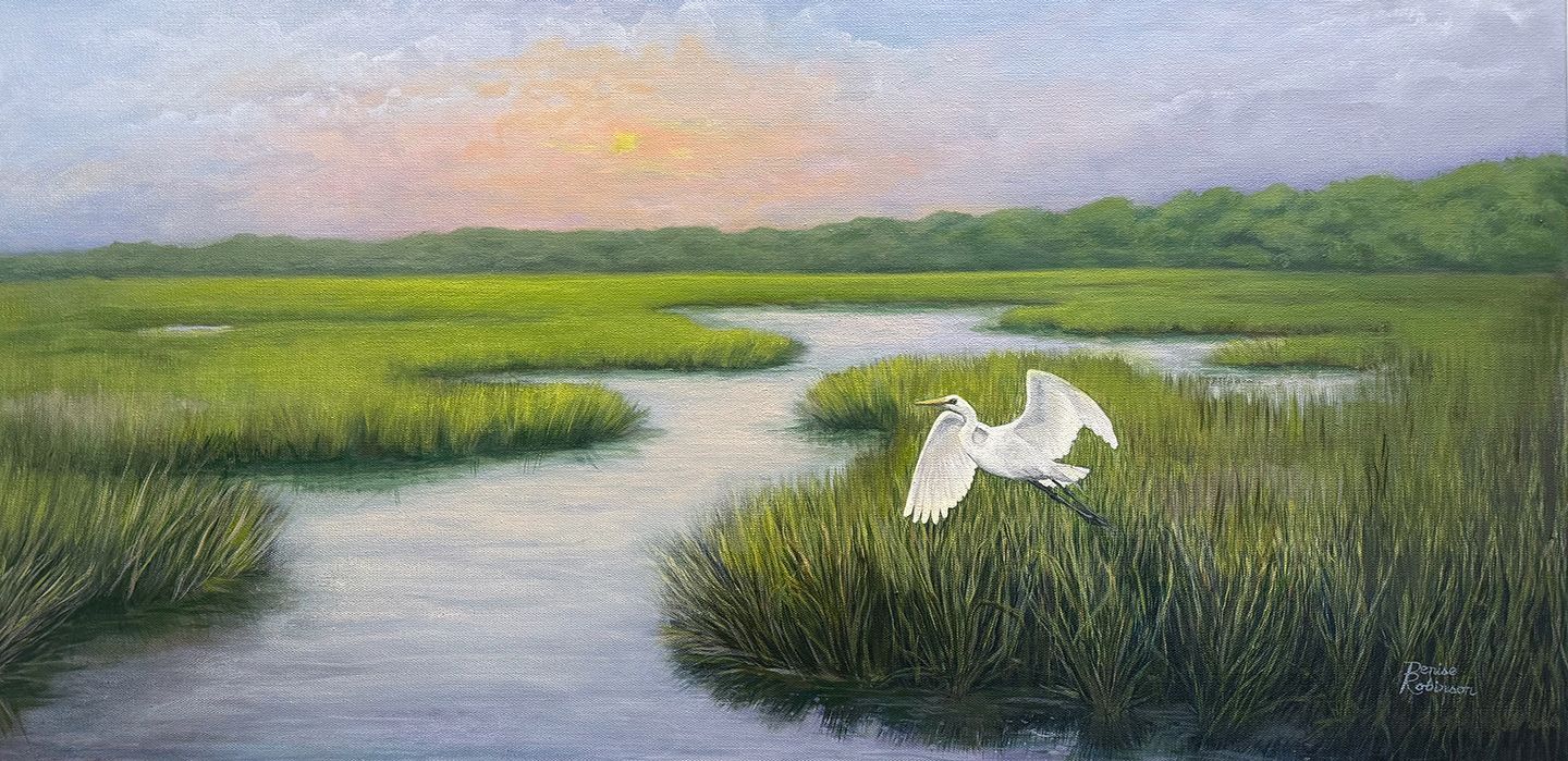 "Morning Marsh" by Denise Robinson