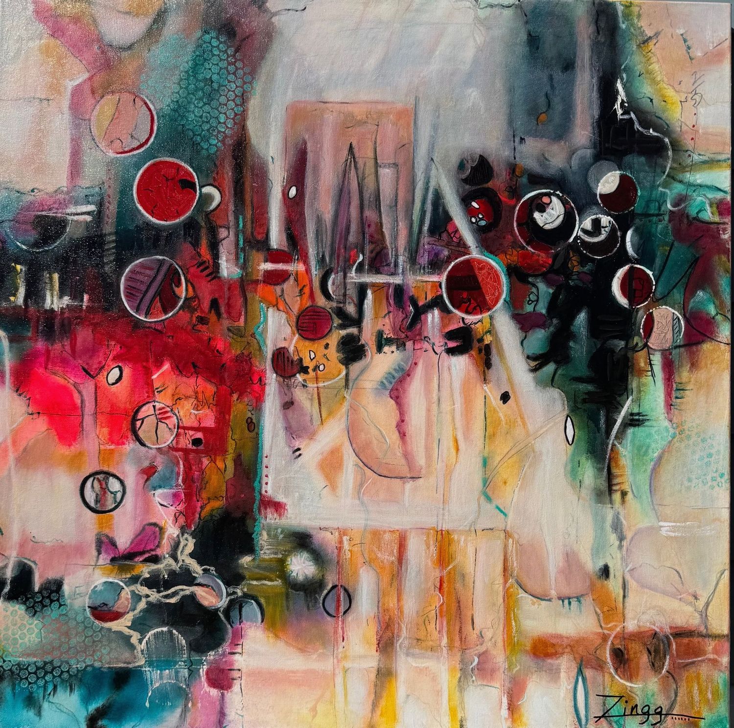 "Charleston Gate in the Sun" by Theresa Zingg