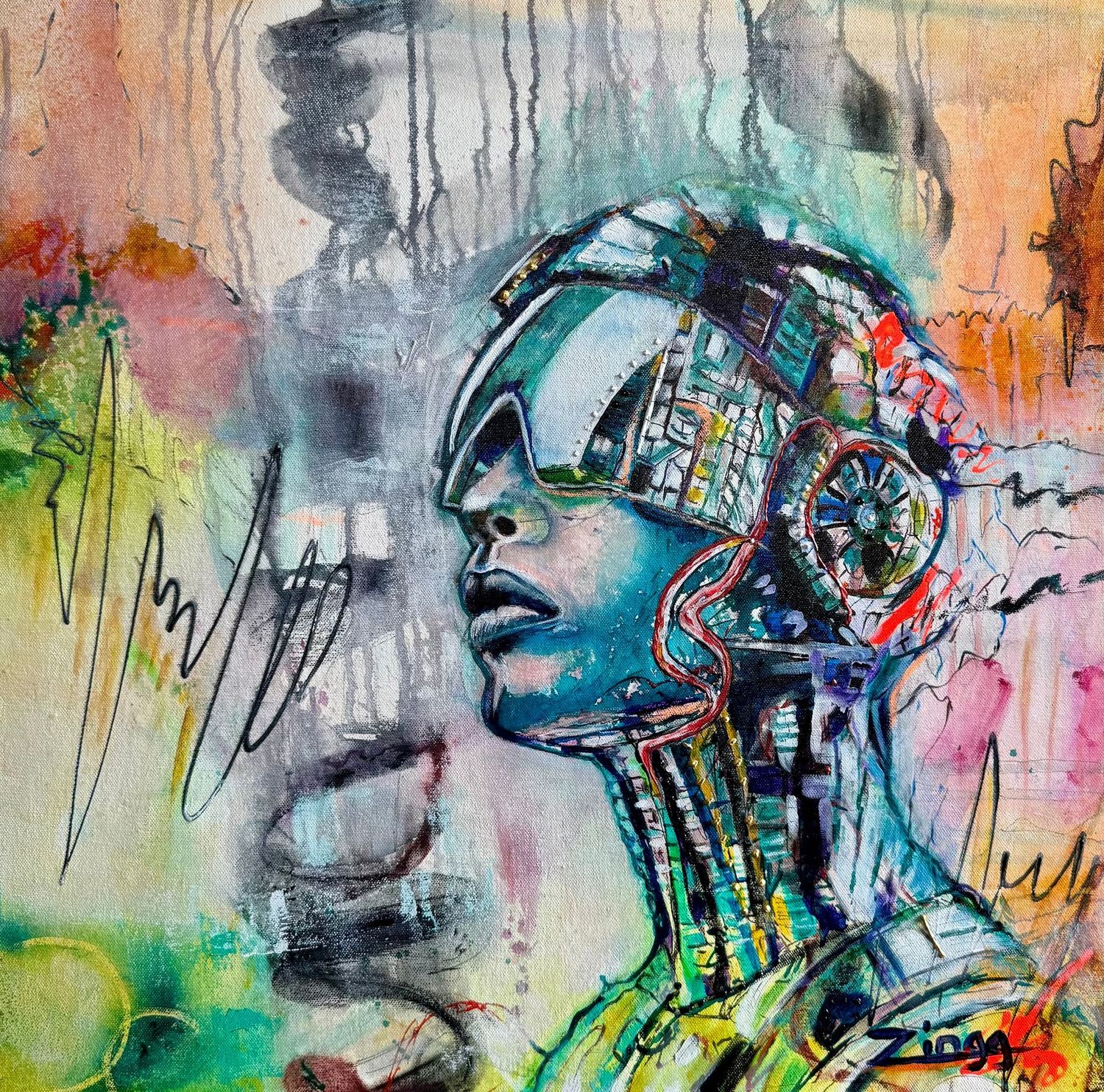 "Alluring Cerulean" by Theresa Zingg