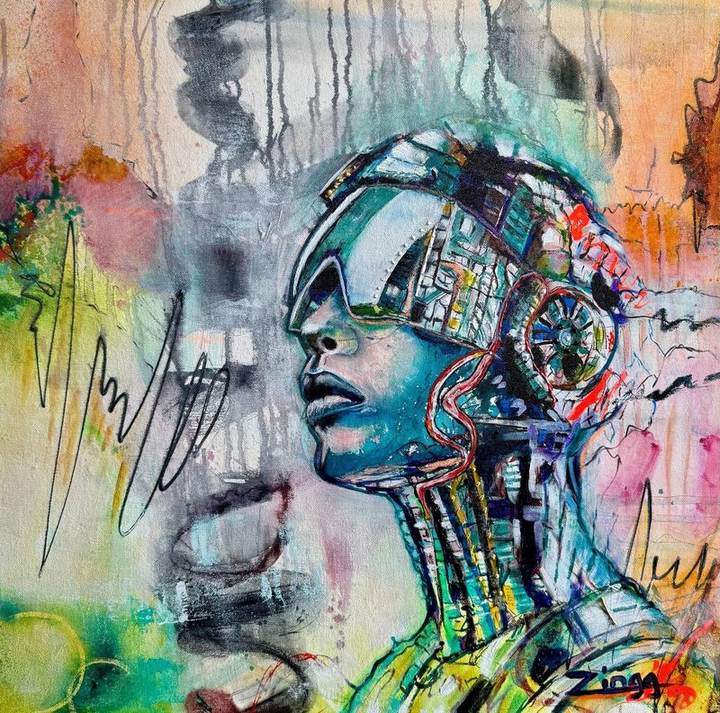 "Alluring Cerulean" by Theresa Zingg