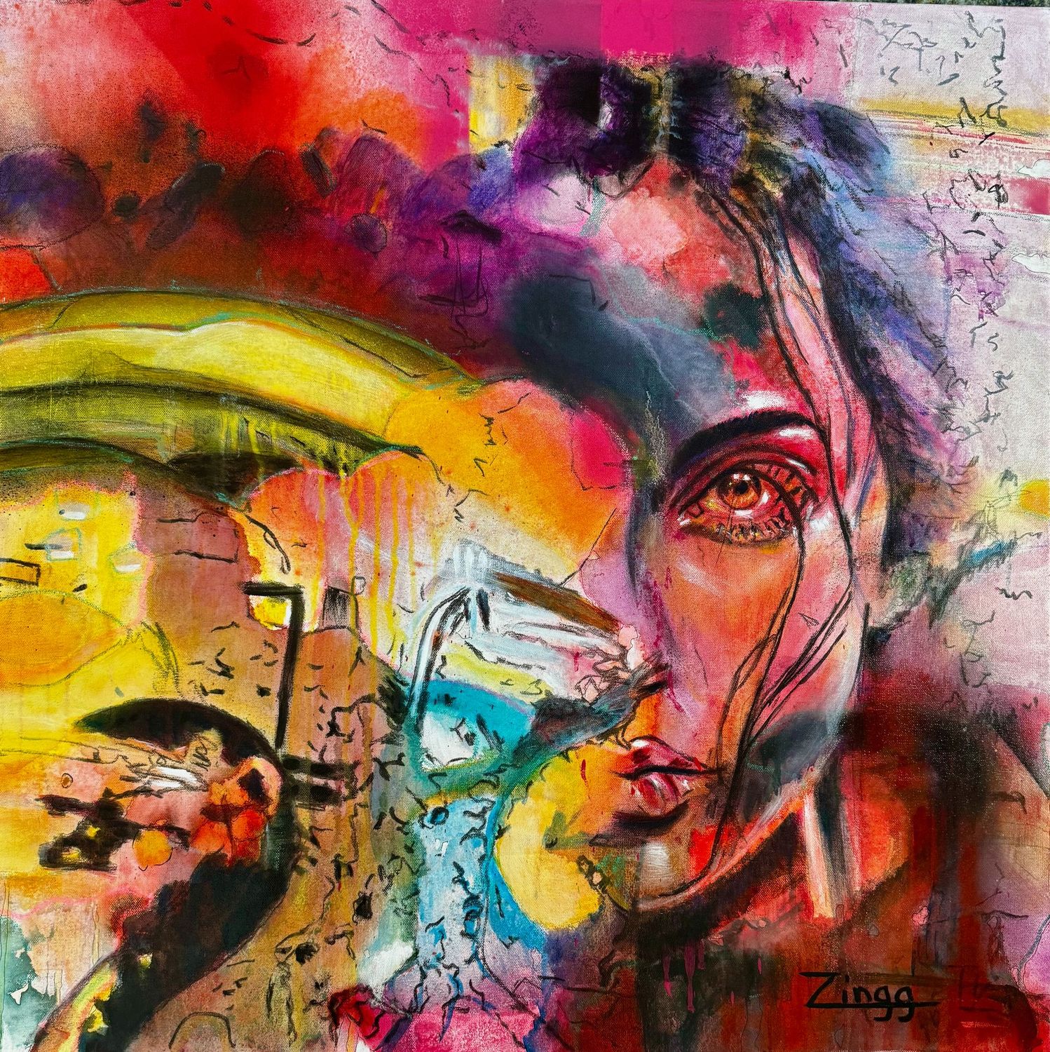 "Marveling Rouge" by Theresa Zingg