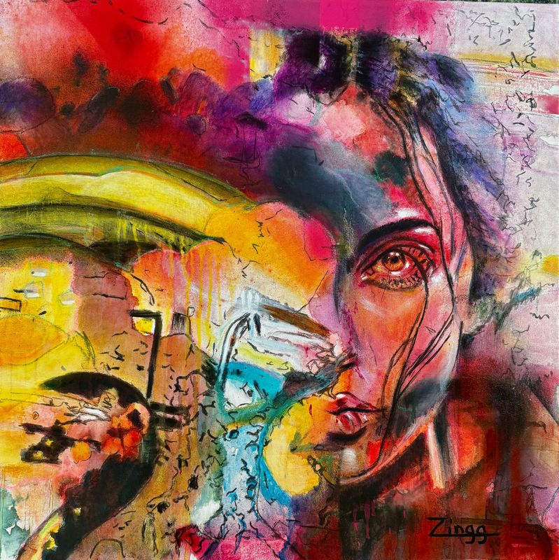 "Marveling Rouge" by Theresa Zingg