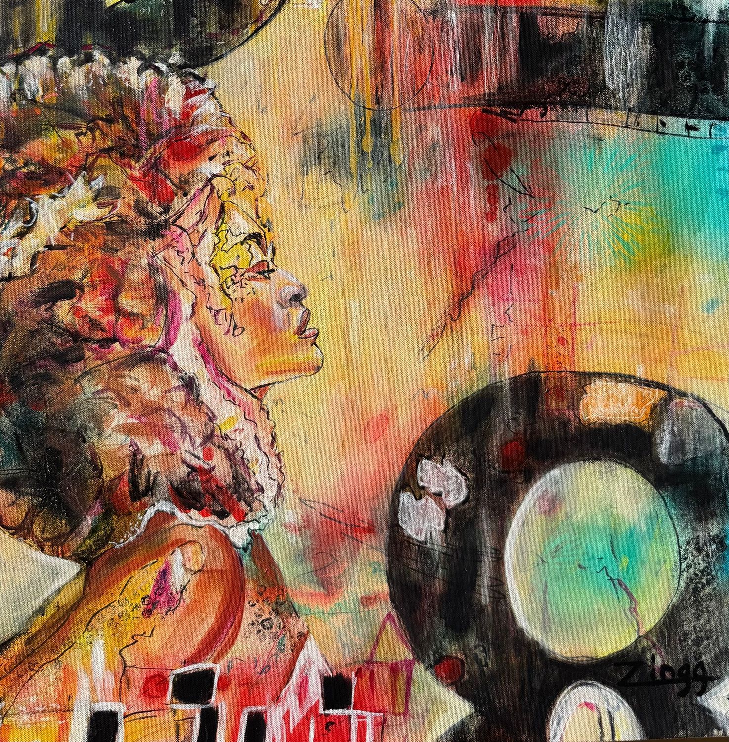 "Unfolding the Secret" by Theresa Zingg