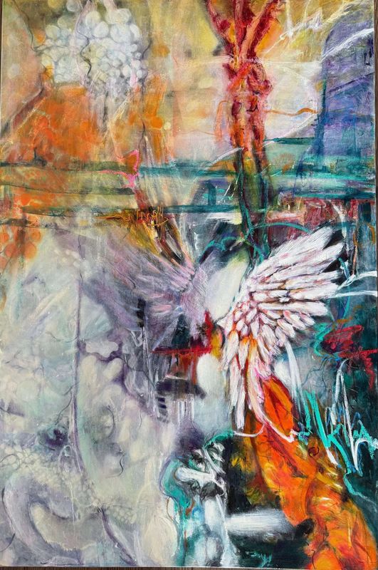 "Whispers in Flight" by Theresa Zingg