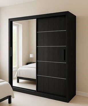 Sliding Mirror Door Wardrobe - Lyon