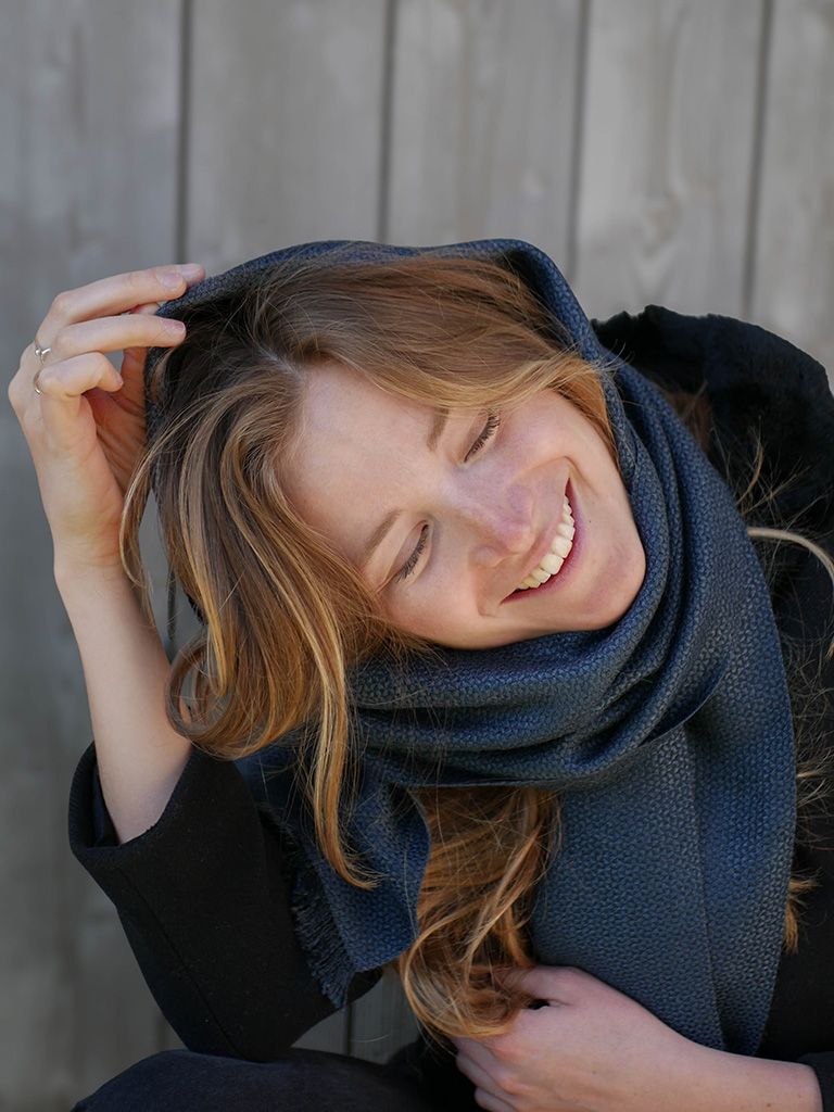 écharpe en soie Géminides V