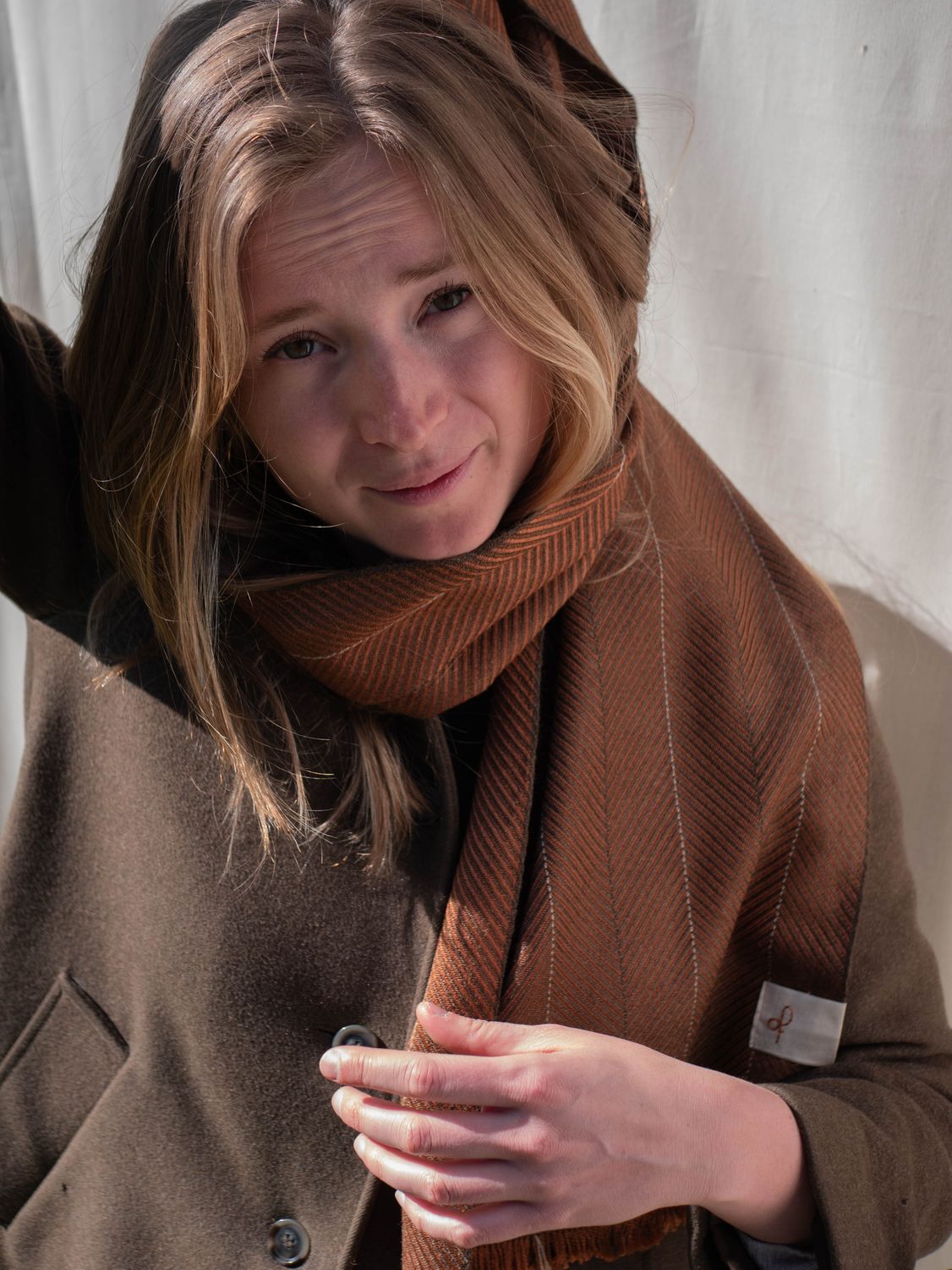 écharpe en soie Hestia I