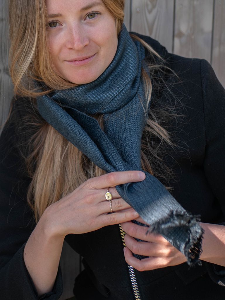 écharpe en soie Géminides XI