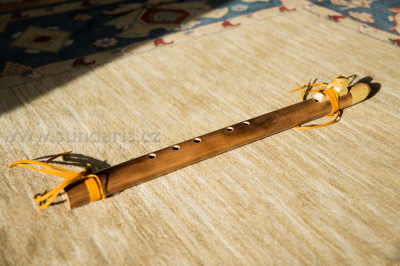 Indiánská Flétna Siyotanka z Bambusu Fis