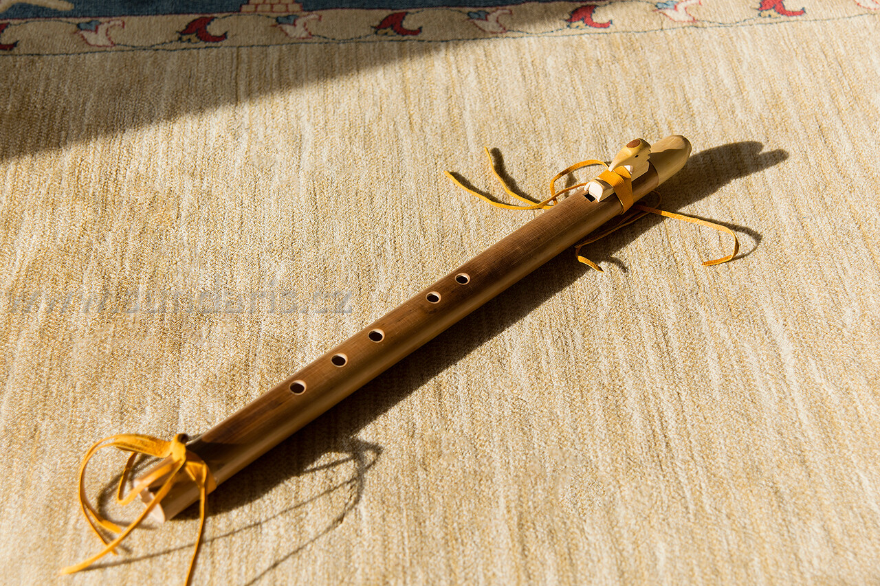 Indiánská Flétna Siyotanka z Bambusu Fis