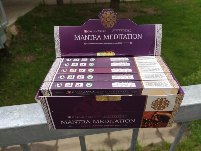 Vonné tyčinky Garden Fresh Mantra Meditation
