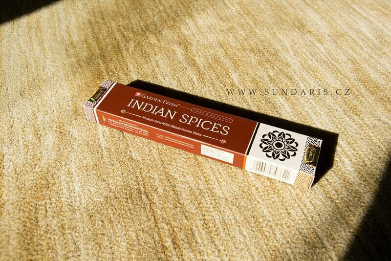 Vonné tyčinky Garden Fresh Indian Spices