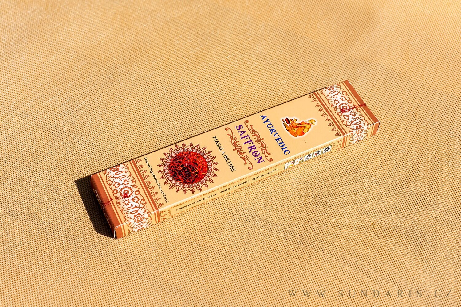 Vonné tyčinky Ayurvedic Saffron